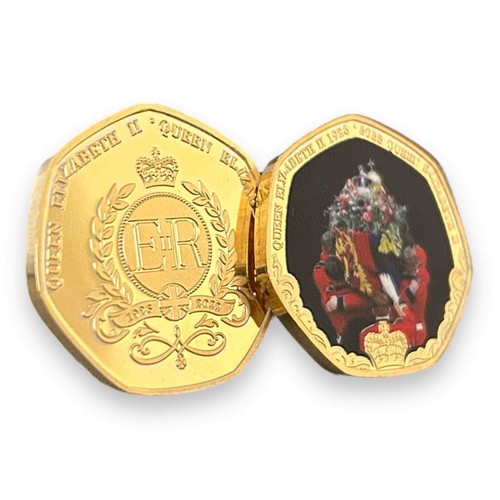 Die Spätes Queen Elizabeth Ll Begräbnis Gold + Silber Memory Gedenkausgabe - Bild 2 von 16