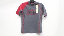 JET PILOT JP14522-14-RED MR CORPO SHORT SLEEVE YOUTH RASH SHIRT 14 RED/ GREY