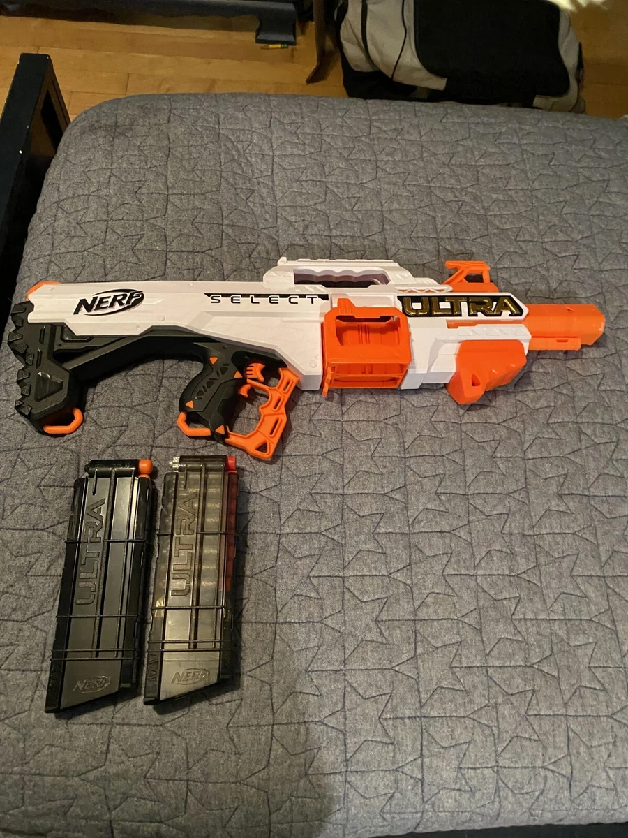 NERF Ultra Select Fully Motorized Blaster with Clips and Darts