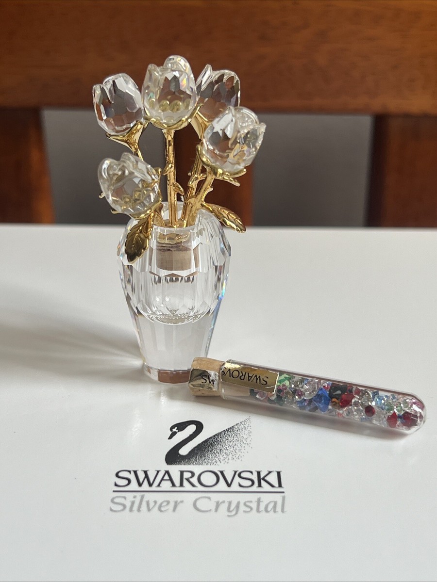 Swarovski Crystal Memories - Gold Roses 675655 Mint in original
