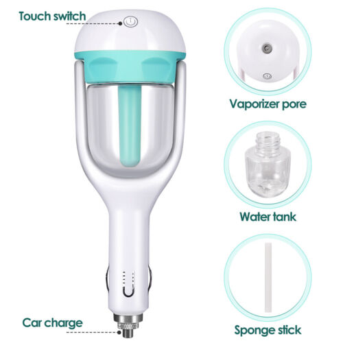 Car Air Humidifier Aromatherapy Essential Oil Diffuser Freshener Diffuser 3Color - Picture 4 of 17