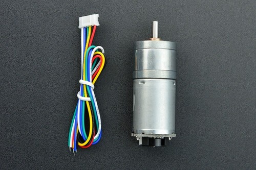 Motor 12V DC 350RPM con codificador (12kg*cm) - Imagen 2 de 3