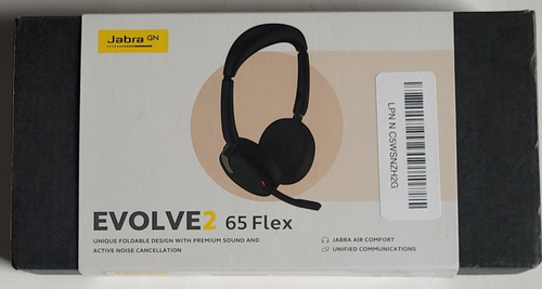 Jabra Evolve2 65 Flex USB-C Wireless On-Ear Headset UC 26699-989-899-01