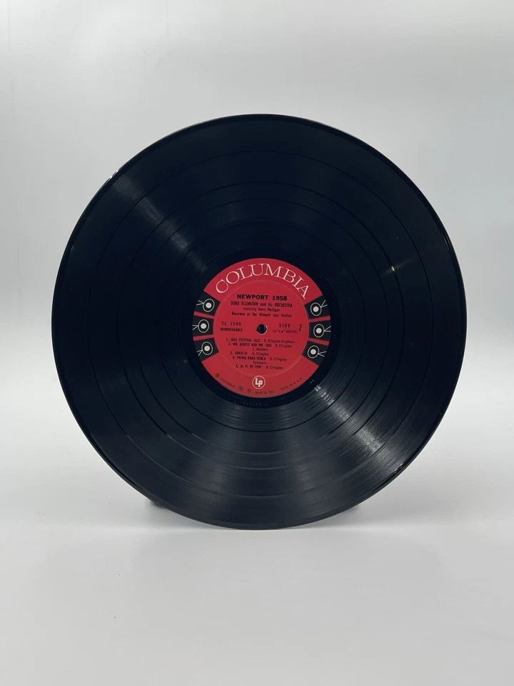 DUKE ELLINGTON AND HIS ORCHESTRA NEWPORT 1958 LP VG+ VINYL COLUMBIA CL1245 - Image 4 of 4