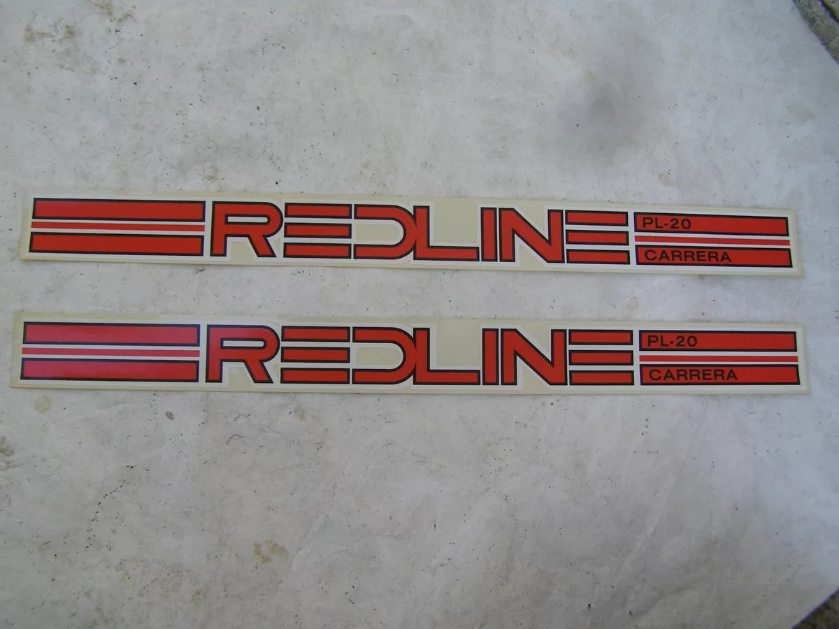 Vintage redline bmx clearance decals