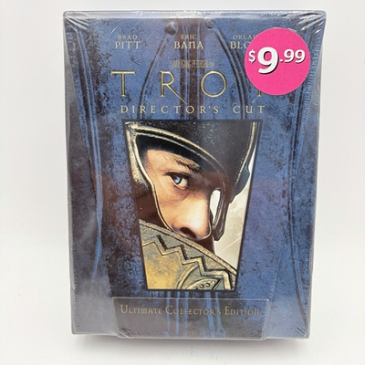 #ad #ad Troy Directors Cut Ultimate Collectors Edition DVD Set New Sealed $34.99