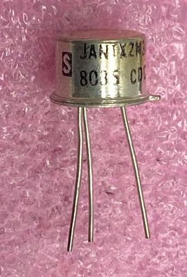 SignetIcs JAN 2N3440 transistor NPN Si BJT package TO-39