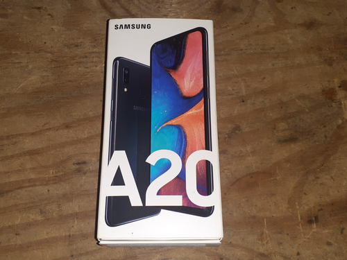 SOLO CAJA E INSTRUCCIONES Samsung Galaxy A20 Embalaje Original Minorista ¡SIN TELÉFONO! - Imagen 2 de 5