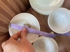 30 Piece Set FireKing Milk Glass Anchor Hocking Fleurette Lead Free USA made — photo 7