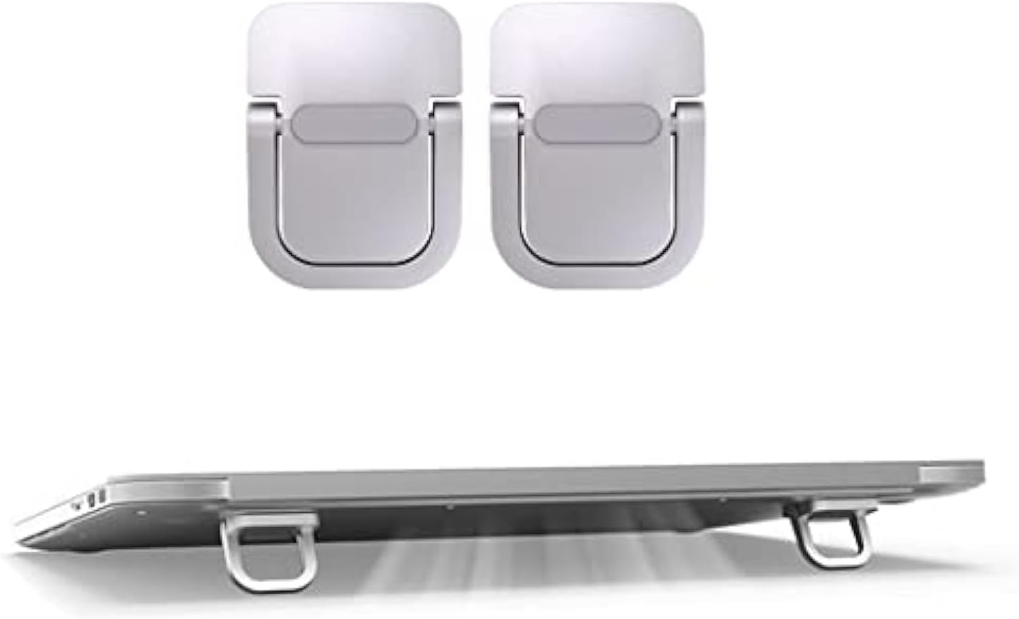 Portable Keyboard Riser, Mini Invisible Laptop Stand for Desk Computer ...