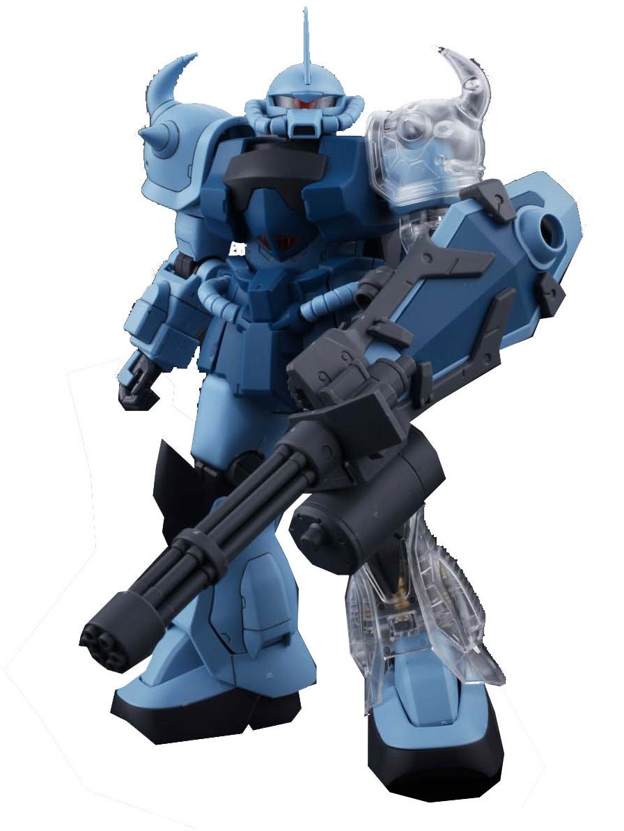MG MS-07B Gouf Custom 新品・未開封 MG 1/100 MS-07B-3 Gouf Custom With Limited Clear Parts