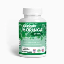 Moringa 800mg, Supports healthy joints and bones,Promotes good sleep 60 caps