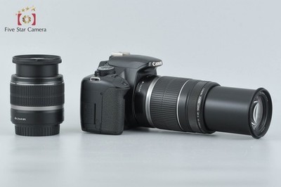 Canon EOS Kiss X2 / Rebel XSi / 450D 12.2 MP 18-55 55-250 Lenses