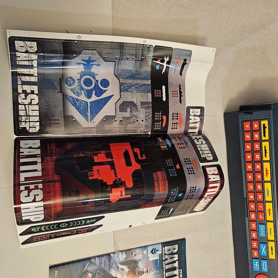 2012 Deluxe Battleship Movie Edition Electronic Lights & Sounds Opened Box - Image 2 of 4