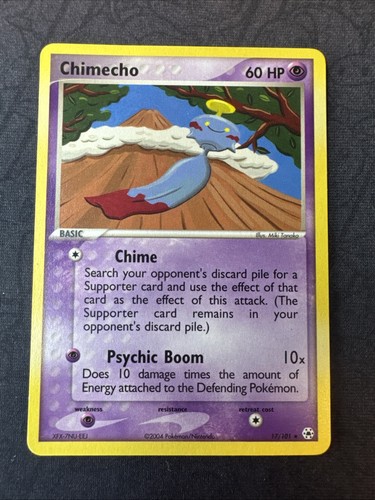 Chimecho 17/101 Hidden Legends Rare Pokemon