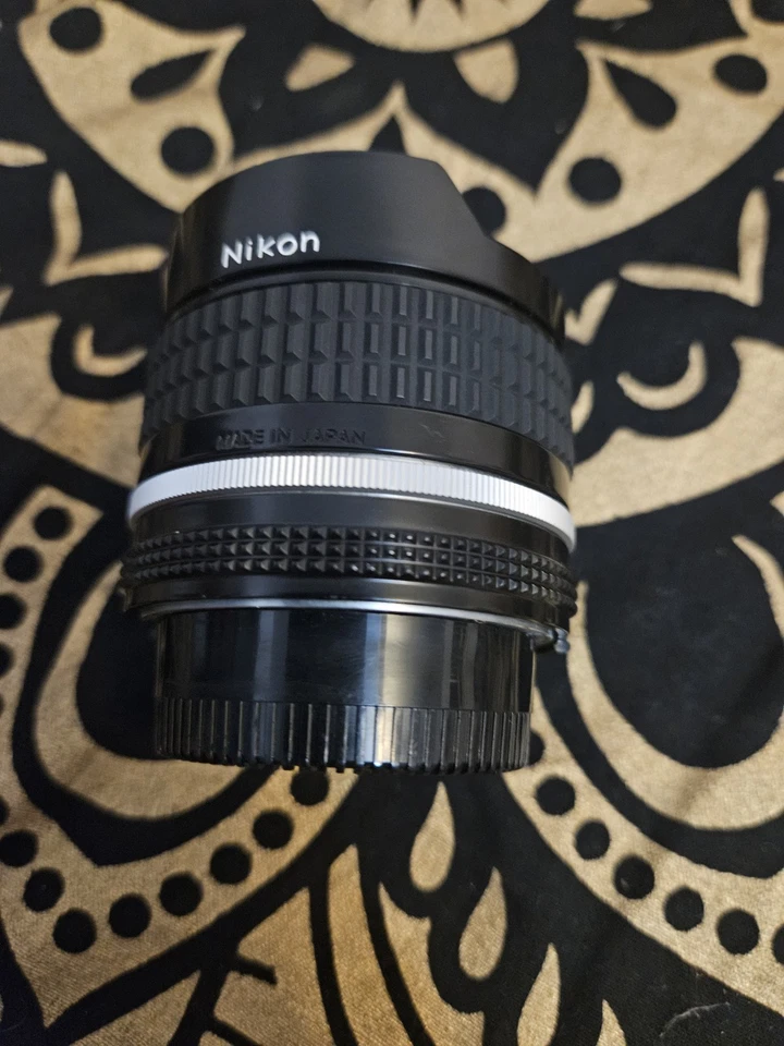 Rare Nikon Manual Fisheye NIKKOR 16mm f/2.8 Al Lens –Wide Angle – Japan – Tested - image 4 of 4