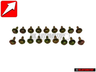 18x VW Original Schraube - 311821143