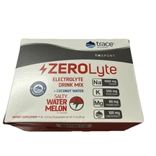 TM Sport, ZEROLyte, Electrolyte Drink Mix, Salty Watermelon, 30 Packets, 0.27 oz