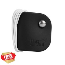 ELFRhino Earbud Cord Organizer Holder Wrap Case - Black