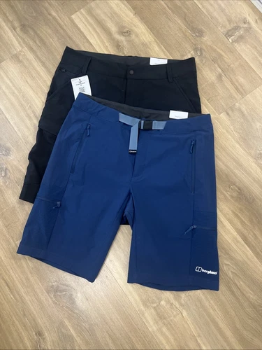 2 X Mens Berghaus Cargo Navigator 2.0 M Hike-air Stretch Shorts W34 M BNWT