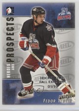 2004 ITG Heroes and Prospects Hockey Lives Fall Expo 1/10 Fedor Tyutin #46 0a3