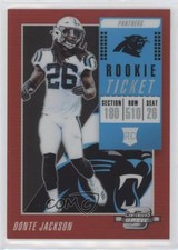2018 Panini Contenders Optic Rookie Ticket Red Prizm /199 Donte Jackson #96 7l6