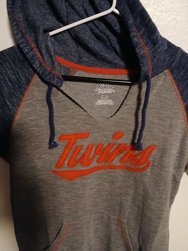 Minnesota TWINS leichter Hoodie Damen S/CH/P Majestic MLB Sweatshirt #241C - Bild 7 von 9