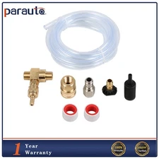 4500 PSI Nozz Downstream Injector Kit for Pressure Washer with Siphon Hose Black