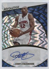 2022-23 Panini Revolution Auto Fractal 85/100 Jerry Stackhouse #A-JSH Auto 1a1r