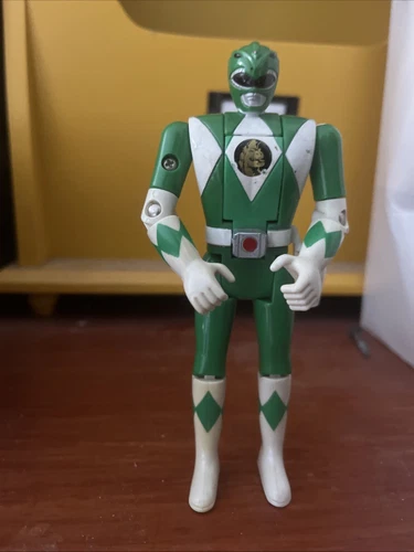 Bandai 1993 Vintage Green Ranger Mighty Morphin Power Rangers Action Figure