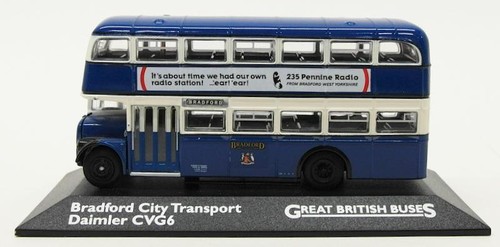 Atlas Editions 1/76 Scale Model Bus 4 655 106 - Daimler CVG6 Bradford City Trans - Picture 3 of 3