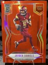 2025 Donruss Elite #1 Jayden Daniels Red Aspirations Stars /499 Washington 