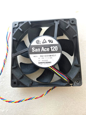 Sanyo Denki San Ace 120 9G1224M401 DC 24V 0.08A Cooling Fan   Brand New