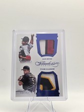 2017 Panini Flawless GREATS DUAL MEMORABILIA Alex Reyes / Tyler Glasnow Dual Pat