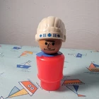 Vintage Fisher-Price Little People Western Town Native American Indian Chief