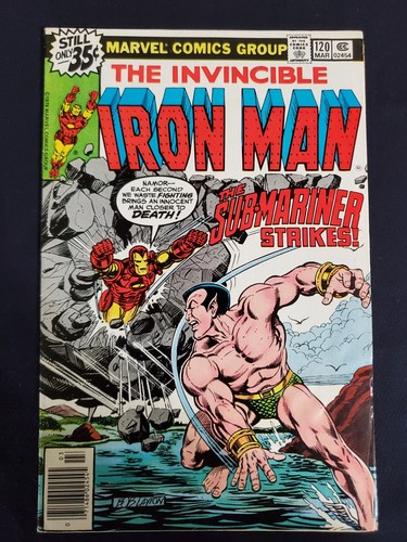 IRON MAN #120 ( v.1 1979, Marvel) 1st app of Justin Hammer! FN