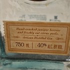 Brooklyn Gin Clear Liquor Bottle 750ml 40% Alc Vol Collectible Small Batch — photo 5