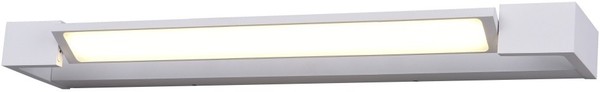 1X24W/Led Kinkiet, 2880Lm, IP44, 4000K, BiałY, Nowoczesny-image