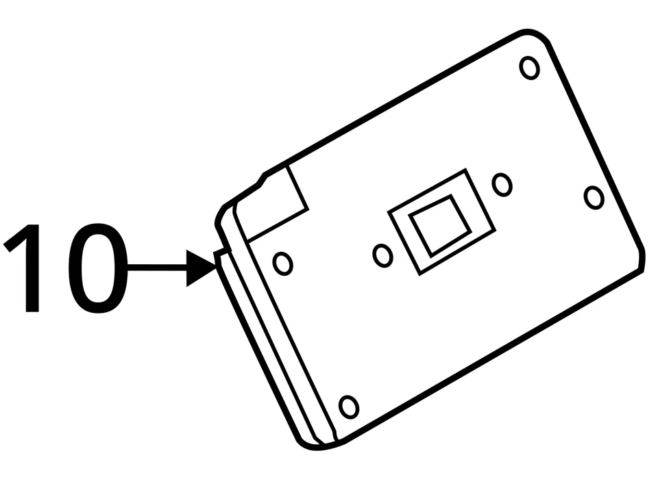 机箱 ECM 通信语音识别适用于 14-18 Transit CONNECT 2039243 — 第 4/4 张图片