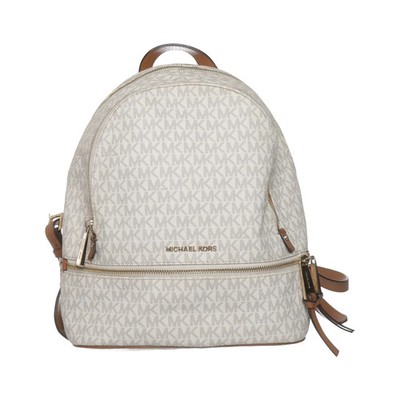 Michael Kors, Rucksack, model: rhea, Unisex (Erwachsene), Leder, Beige #2RD