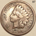 1894 Indian Head Penny Cent