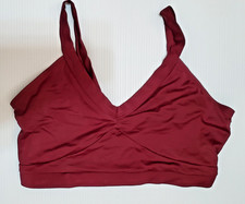 Balera Dancewear Contemporary Halter Bra Top Size Adult Medium Burgundy