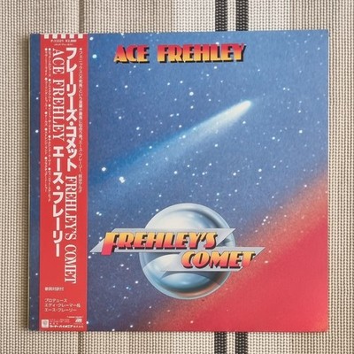 Ace Frehley Frehleys Comet LP Japan Obi Insert
