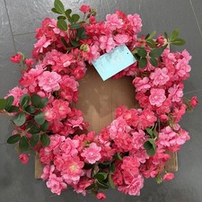 Martha Stewart Fall Spring Summer Autumn Holiday Artificial Faux Floral Wreath