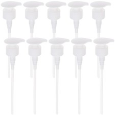 White ABS Shampoo Pump Replacement Durable Dispenser for Liquid Bottles