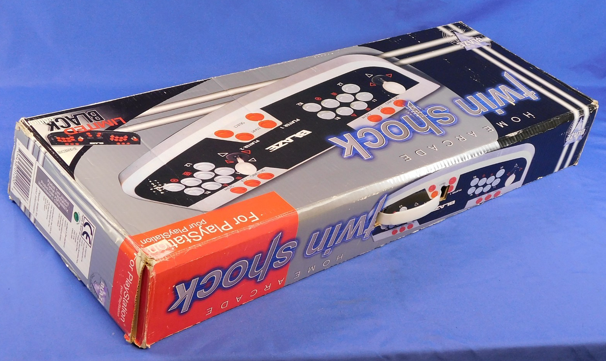 BLAZE HOME ARCADE TWIN SHOCK 2-PLAYER PLAYSTATION ARCADE STICK PS1