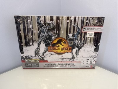 Jurassic World Dominion Holiday Advent Calendar 2022 Retired New Sealed