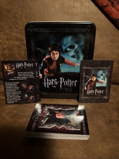 Harry Potter and the Goblet of Fire Tin Artbox 2005. With Cards