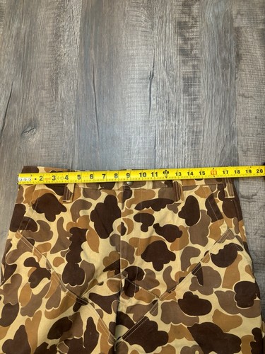 VTG Gamehide Brushbuster Duck Camo Pant 36” Waterproof Hunting Double Knee S66 - Picture 6 of 13