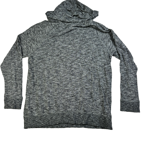 Damen Torrid Hoodie Pullover Pulli grau einfarbig Größe 0 super weich - Bild 5 von 5